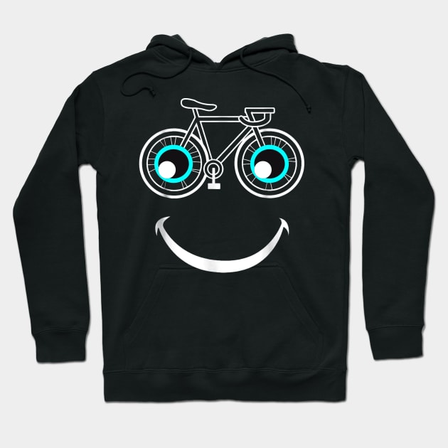 Similar to Cycling Bicycle Happy Smiling Face Fitness Sport Hoodie by fanidi